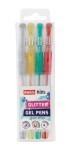 Długopis żelowy Easy Glitter Gel Pens - 4 brokatowe kolory