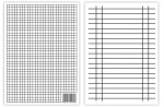 Liniuszek Interdruk A5 - kratka / linia