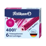 naboje do pióra pelikan krótkie różowe.webp