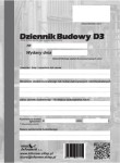 Dziennik Budowy, Montażu, Rozbiórki D3 A4