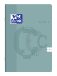 Zeszyt przedmiotowy A5 Oxford 60-kartkowy w kratkę - chemia