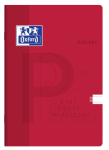 Zeszyt przedmiotowy A5 Oxford 60-kartkowy w szerokie linie - język polski