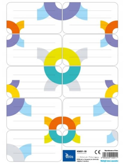 naklejki na zeszyty książki tetis KN001-09 koła.JPG
