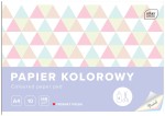 Papier kolorowy A4 Interdruk - 10 kartek w pastelowych kolorach