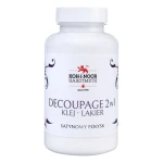 Klej do decoupage KOH-I-NOOR 2w1 - klej + lakier - satynowy połysk 200ml