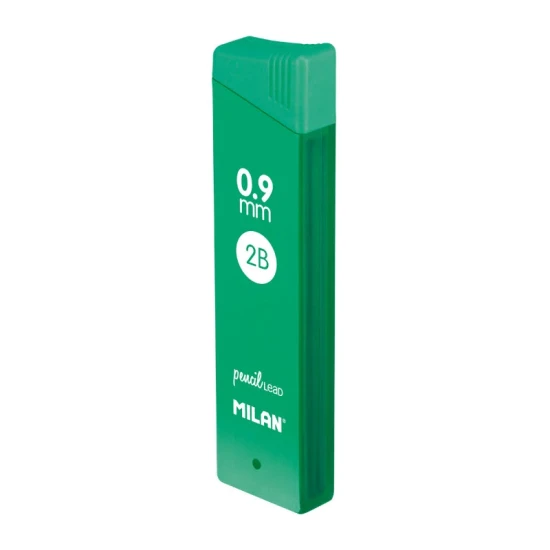 rysiki do ołówka automatycznego milan 0,9mm 2B.webp
