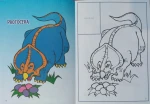 kolorowanka soleil z naklejkami dinozaury_1.JPG
