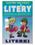 Książeczka edukacyjna z naklejkami Soleil - Uczymy się pisać - Literki