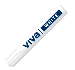 Marker permanentny okrągły VIVA 2-3mm - biały