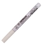 Marker olejowy SNOWMAN średni Fine 1-1,5 mm - biały