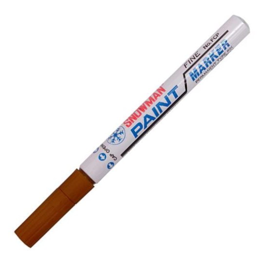 marker olejowy snowman fine średni brązowy.JPG