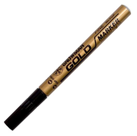 marker olejowy snowman fine średni złoty.JPG
