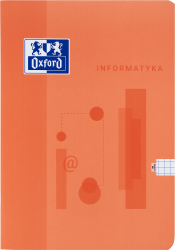 Zeszyt przedmiotowy A5 Oxford 60-kartkowy w kratkę - informatyka