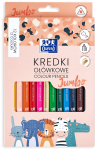 Kredki ołówkowe OXFORD Kids Jumbo - 12 kolorów