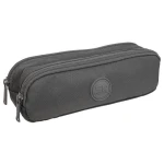 Piórnik szkolny dwukomorowy CoolPack Clio RPET Grey - szary