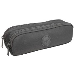 Piórnik szkolny dwukomorowy CoolPack Clio Grey - szary