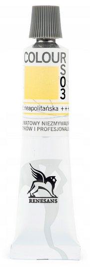 renesans colours 20 ml matowa 3 żółta neapolitańska aksa.PNG
