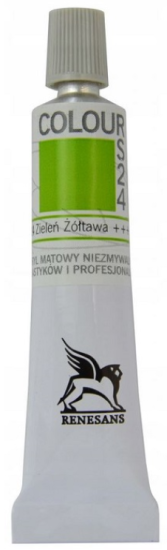 renesans colours 20 ml matowa 24 zieleń żółtawa aksa.PNG