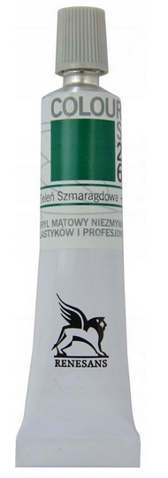 renesans colours 20 ml matowa 26 zieleń szmaragdowa aksa.PNG