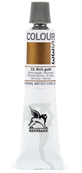 Farba akrylowa matowa Renesans Colours 20ml nr 33 - złoto bogate