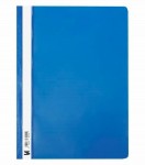Skoroszyt niewpinany sztywny A4 PCV niebieski - opakowanie 10 sztuk