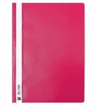 Skoroszyt niewpinany sztywny A4 PCV różowy - opakowanie 10 sztuk