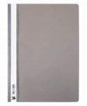 Skoroszyt niewpinany sztywny A4 PCV szary - opakowanie 10 sztuk