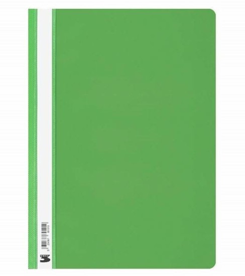 skoroszyt niewpinany A4 jasny zielony limonkowy.JPG