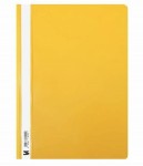 Skoroszyt niewpinany sztywny A4 PCV żółty - opakowanie 10 sztuk