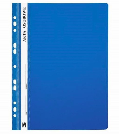 teczka akta osobowe tres a4 sztywne niebieskie.JPG