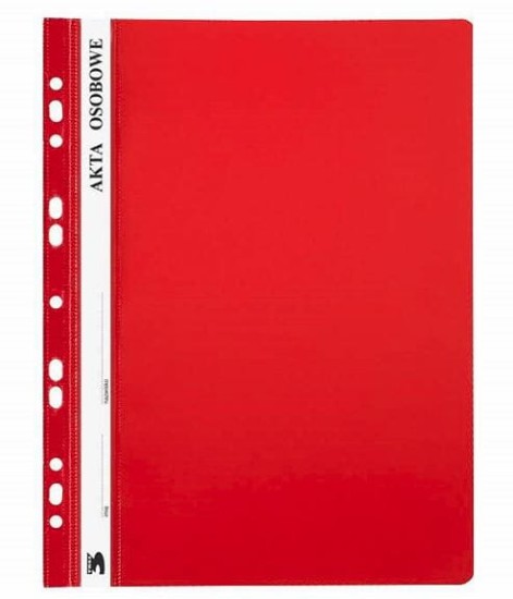 teczka akta osobowe tres a4 sztywne czerwone.JPG