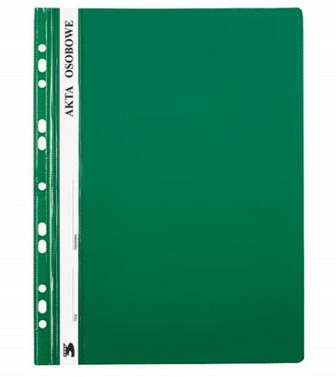 teczka akta osobowe tres a4 sztywne zielone.JPG