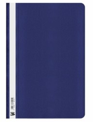 Skoroszyt niewpinany miękki A4 PP granatowy - opakowanie 10 sztuk