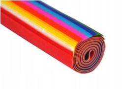 Bibuła gładka Pastello 34x48cm - mix kolorów (12 sztuk)