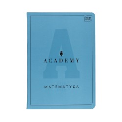 Zeszyt przedmiotowy A5 Interdruk Academy 60 kartkowy kratkę - matematyka