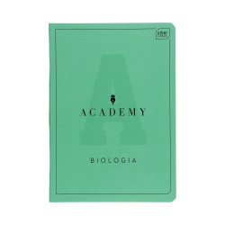 Zeszyt przedmiotowy A5 Interdruk Academy 60 kartkowy kratkę - biologia