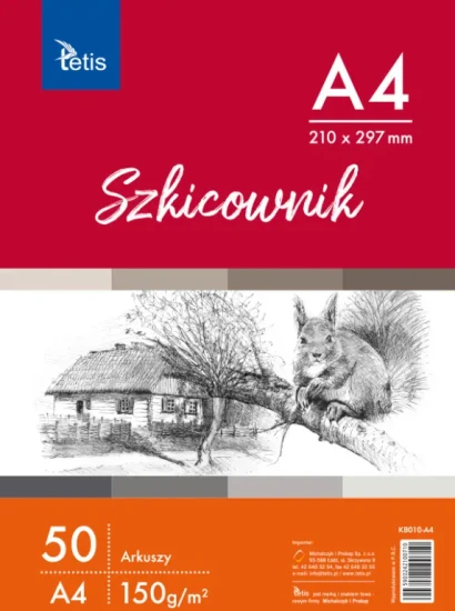 szkicownik tetis a4 150g 50 arkuszy.webp