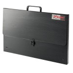 Teczka z rączką na rysunki Leniar A2 - czarna