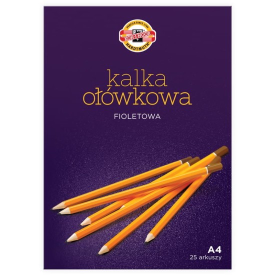 kalka ołowkowa koh i noor 25 arkuszy fioletowa.jpg
