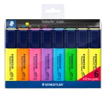 TextMarker (zakreślacz) STAEDTLER Classic 8 kolorów (6+2 gratis) 
