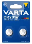 Baterie litowe pastylkowe VARTA CR2016 - 2 sztuki