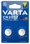 Baterie litowe pastylkowe VARTA CR2032 - 2 sztuki