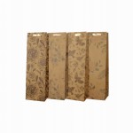 Torebka prezentowa na butelkę Incood 12 x 40 x 10 cm - różne wzory kwiatowe