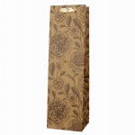 torebka prezentowa na butelkę incood brązowe z nadrukiem kwiaty_WZÓR 03.jpg