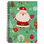 Wydrapywanka świąteczna z szablonem Incood A5 - 10 kartek - czarna/złota, srebrna, zielona, czerwona