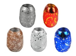 Wstążka metalizowana świąteczna jumbo 10mm x 20m - różne kolory