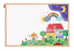 Tablica magnetyczna suchościeralna edukacyjna MemoBe - Przygoda z językiem angielskim!