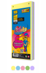 Przekładki do segregatora papierowe kolorowe Pastello 1/3 A4 - mix 5 kolorów pastelowych - 100 sztuk