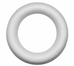 Obręcz (oponka / wianek) styropianowa Ø zewnętrzna 130 mm