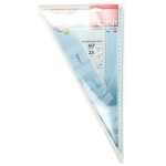 Ekierka prostokątna nierównoramienna ARDA 90, 60, 30 stopni - 35 cm